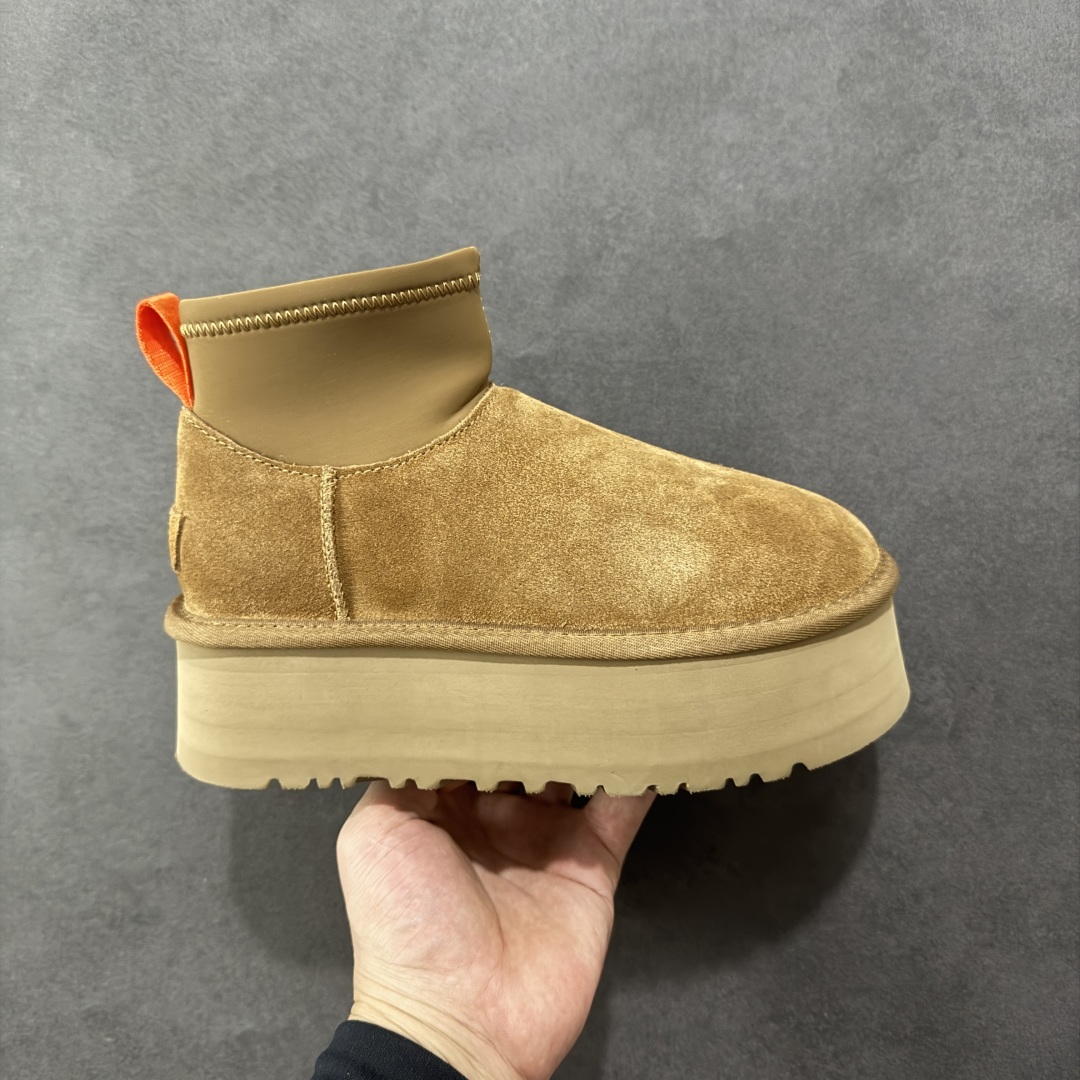【顶级Y版】UGG 8170 经典秋冬羊皮毛一体雪地靴 弹力低帮 桑坡大厂直供 拒绝高利润 区别杀猪版本 隆丰A级澳洲进口羊皮毛一体 完全遵循ZP工艺流程 代工厂原厂版师 秉承无原鞋不开发选择 注重每一处细节 市面最正版型 TREADLITE\