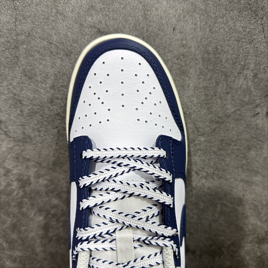 图片[5]-【YC纯原】Nike Dunk Rivalry New York Yankees 白蓝 公司级出品 极力推荐👏 原装头层材料 独家版型蒸餾加工 帶來的是更好的视觉和脚感体验 大厂纯原品质出货 清洁度 电绣工艺 皮料切割干净无任何毛边 细节完美 货号：IM2222 101 尺码：40 40.5 41 42 42.5 43 44 44.5 45 46-选品中心