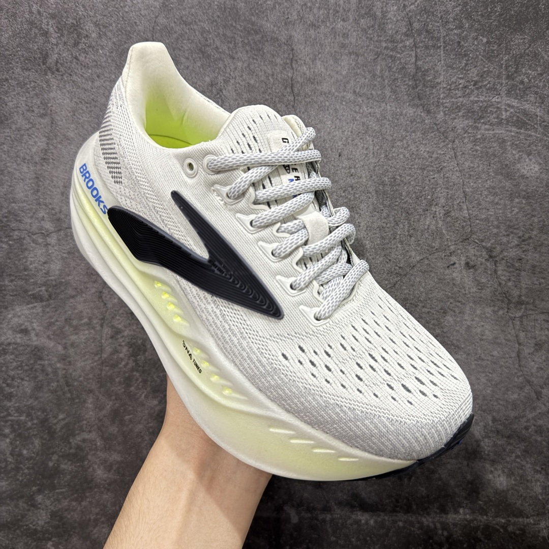 图片[3]-【顶级外贸版】Brooks 布鲁克斯 Glycerin Max超弹轻盈跑步鞋 低帮透气缓震支撑休闲运动慢跑鞋 外贸大厂出品 全新品质 重新定义高端品质 全鞋原材料1比1开发 还原真实脚感 完美版型市场绝无仅有 欢迎对比 鞋面采用改进工程空气网眼组合热熔工艺 鞋面材质搭载DNA LOFT V2密度泡棉缓震系统 中底外置防滑耐磨橡胶底片 尺码：36-47.5-选品中心