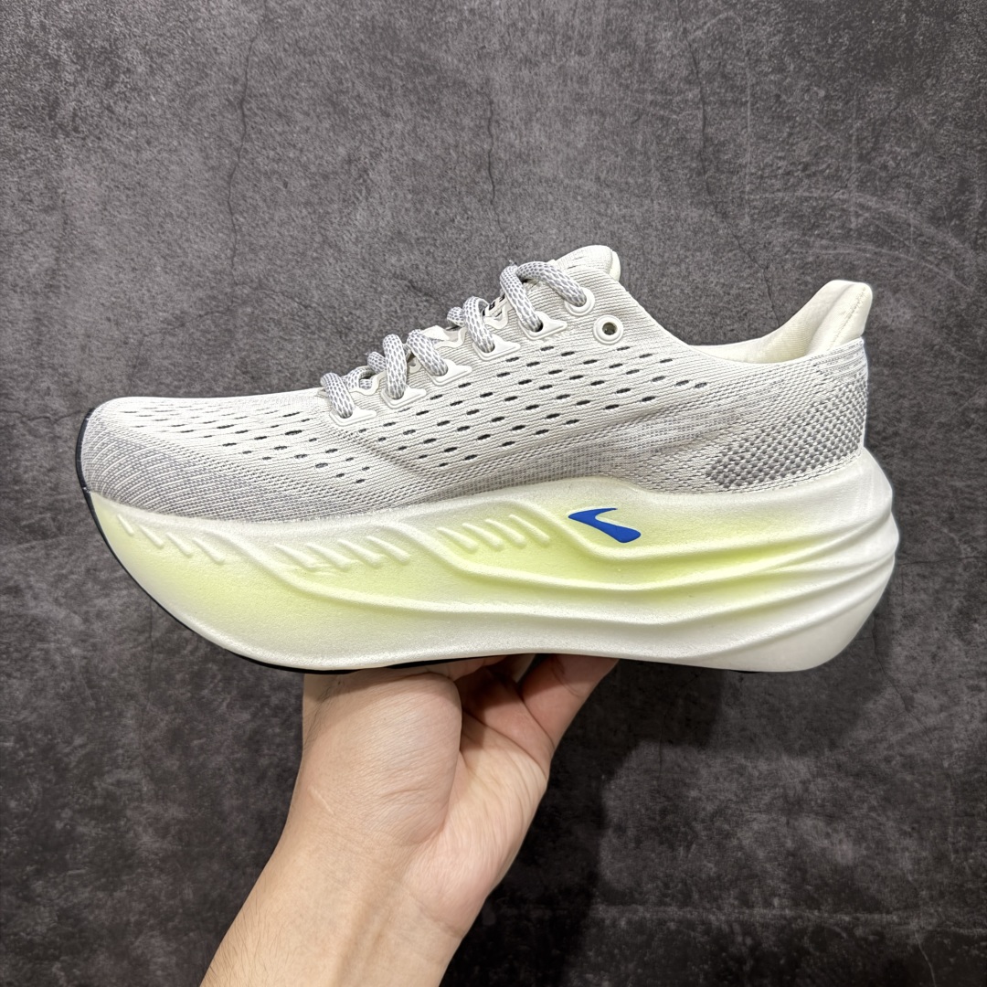 图片[2]-【顶级外贸版】Brooks 布鲁克斯 Glycerin Max超弹轻盈跑步鞋 低帮透气缓震支撑休闲运动慢跑鞋 外贸大厂出品 全新品质 重新定义高端品质 全鞋原材料1比1开发 还原真实脚感 完美版型市场绝无仅有 欢迎对比 鞋面采用改进工程空气网眼组合热熔工艺 鞋面材质搭载DNA LOFT V2密度泡棉缓震系统 中底外置防滑耐磨橡胶底片 尺码：36-47.5-选品中心