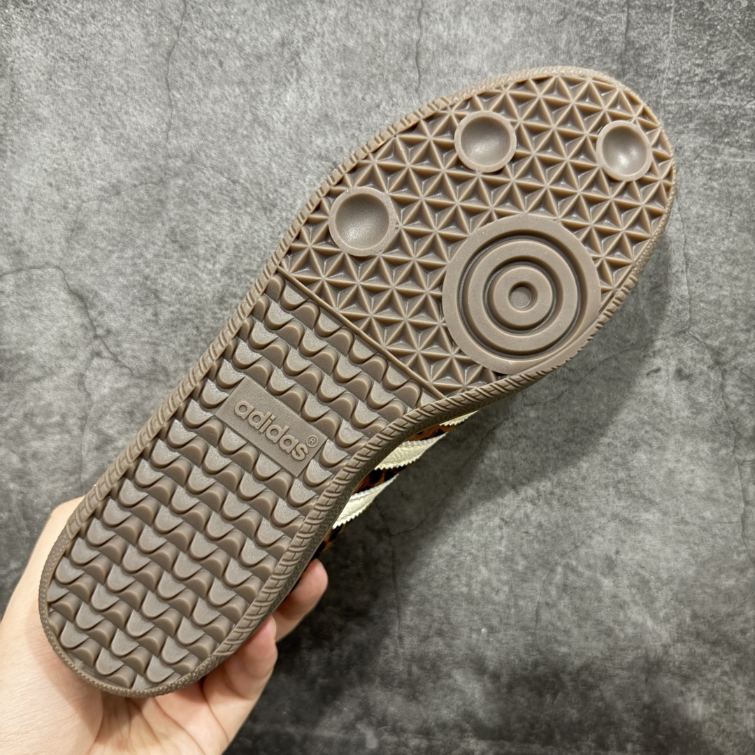 adidas originals SAMBA OG “Leopard Print”舒适百搭薄底 耐磨 低