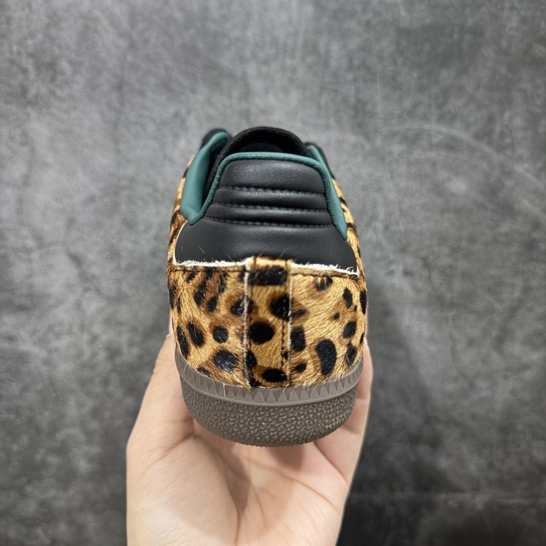 adidas originals SAMBA OG “Leopard Print”舒适百搭薄底 耐磨 低