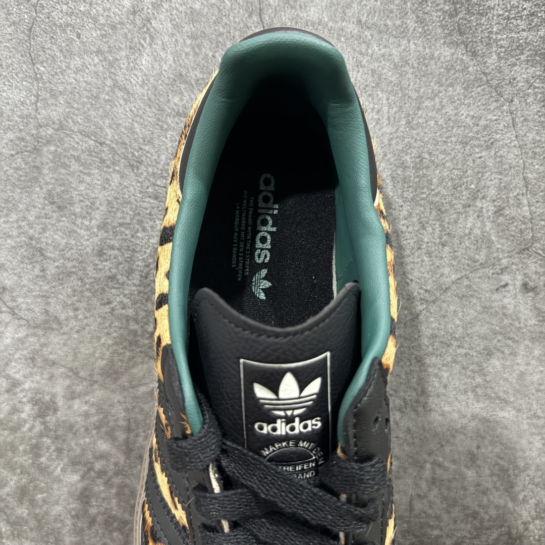 adidas originals SAMBA OG “Leopard Print”舒适百搭薄底 耐磨 低