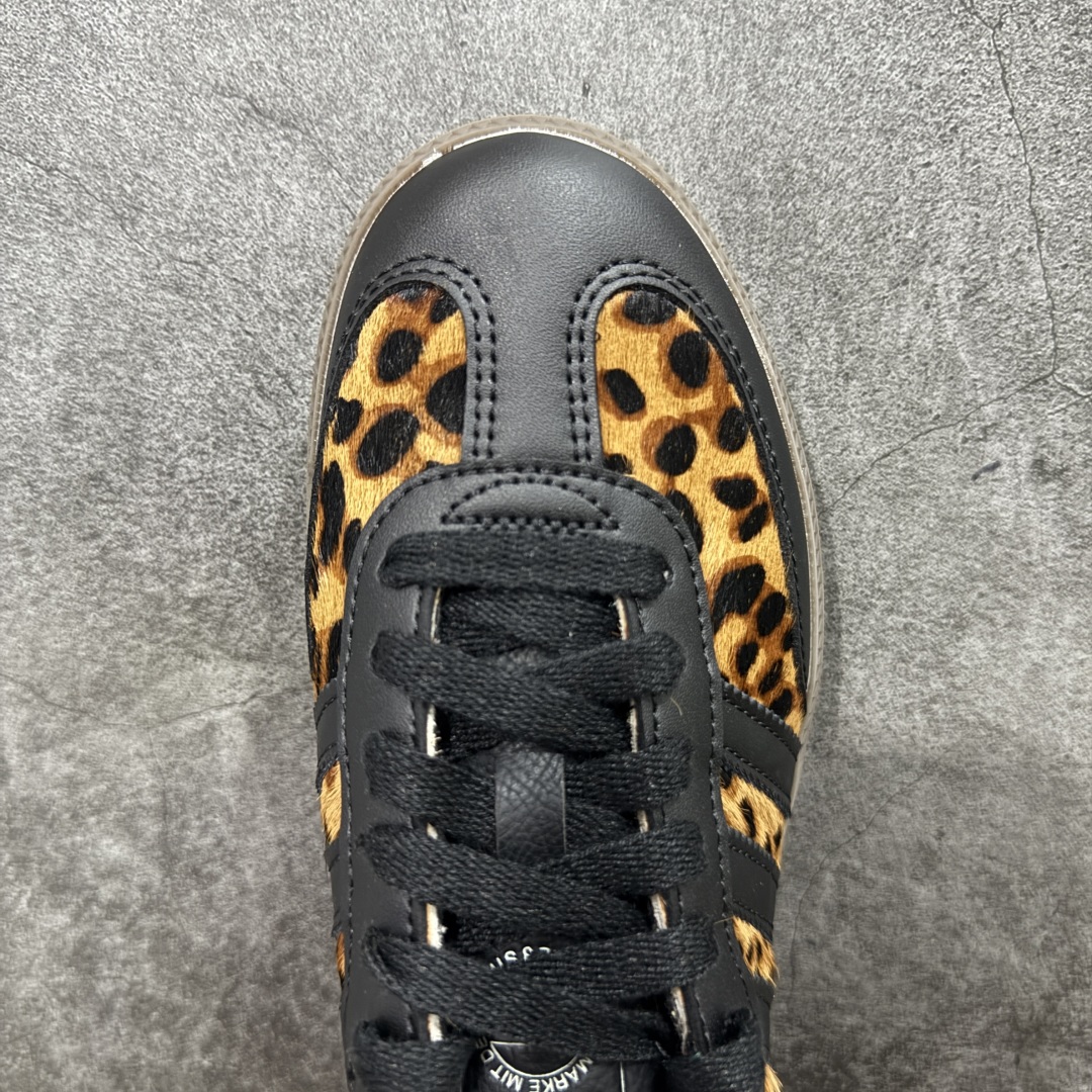 adidas originals SAMBA OG “Leopard Print”舒适百搭薄底 耐磨 低
