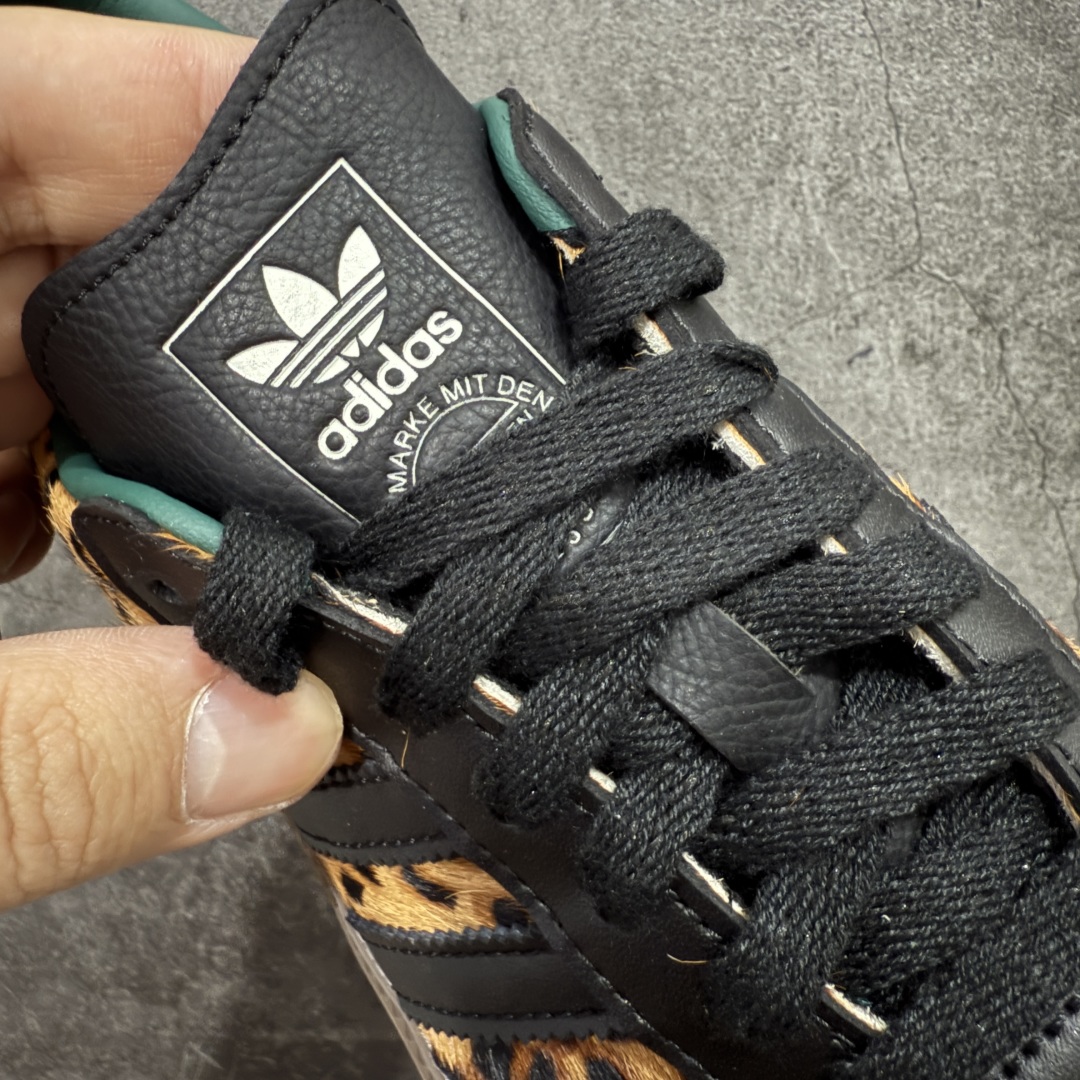 adidas originals SAMBA OG “Leopard Print”舒适百搭薄底 耐磨 低