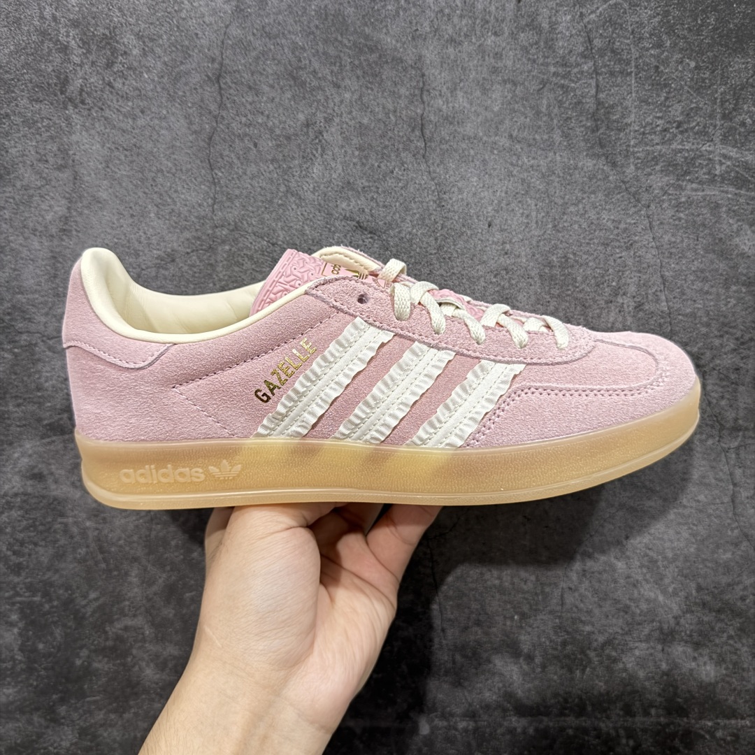 【纯原】AD Gazelle Indoor Trainers 羚羊内训系列低帮复古百搭休闲运动德训风板鞋