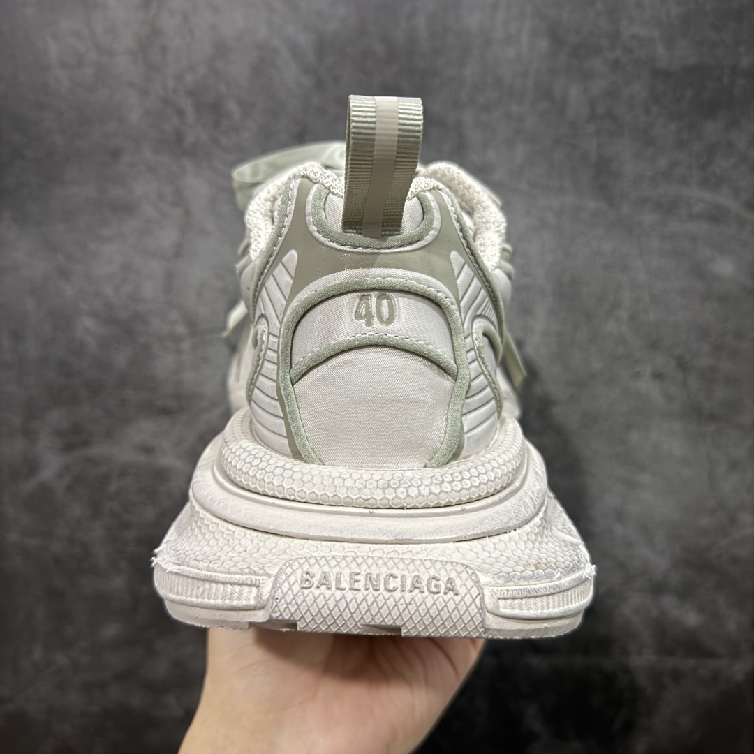 Balenciaga 3XL Denim 官方同步 巴黎世家十代10代 缎面蝴蝶结灰色 潮流跑鞋全套原纸
