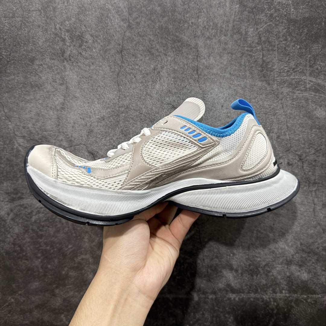 【福利特价】Balenciaga 13代 巴黎世家 CIRCUIT印花圆头网面透气减震低帮 跑步鞋户外功