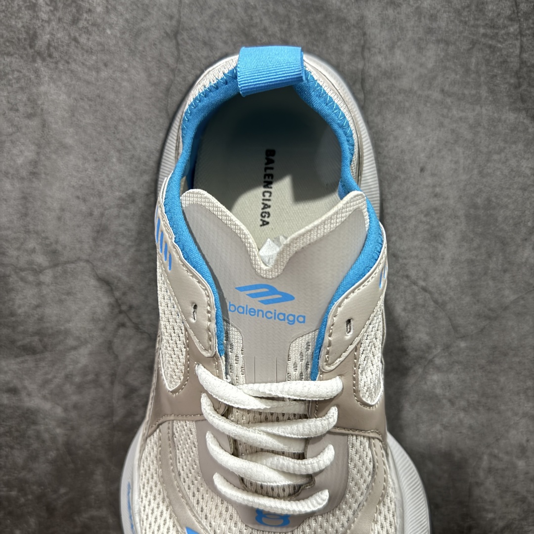【福利特价】Balenciaga 13代 巴黎世家 CIRCUIT印花圆头网面透气减震低帮 跑步鞋户外功