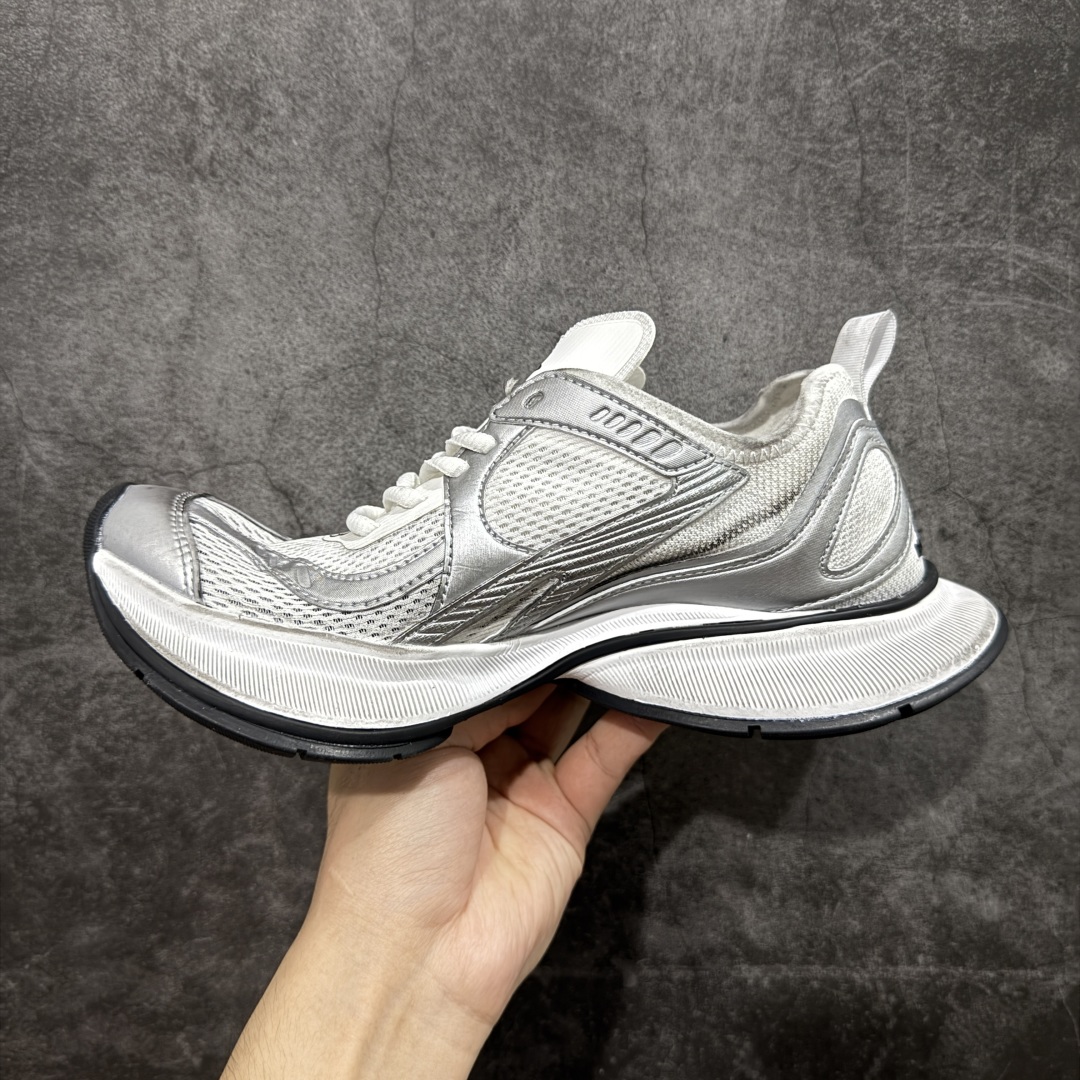 【福利特价】Balenciaga 13代 巴黎世家 CIRCUIT印花圆头网面透气减震低帮 跑步鞋户外功