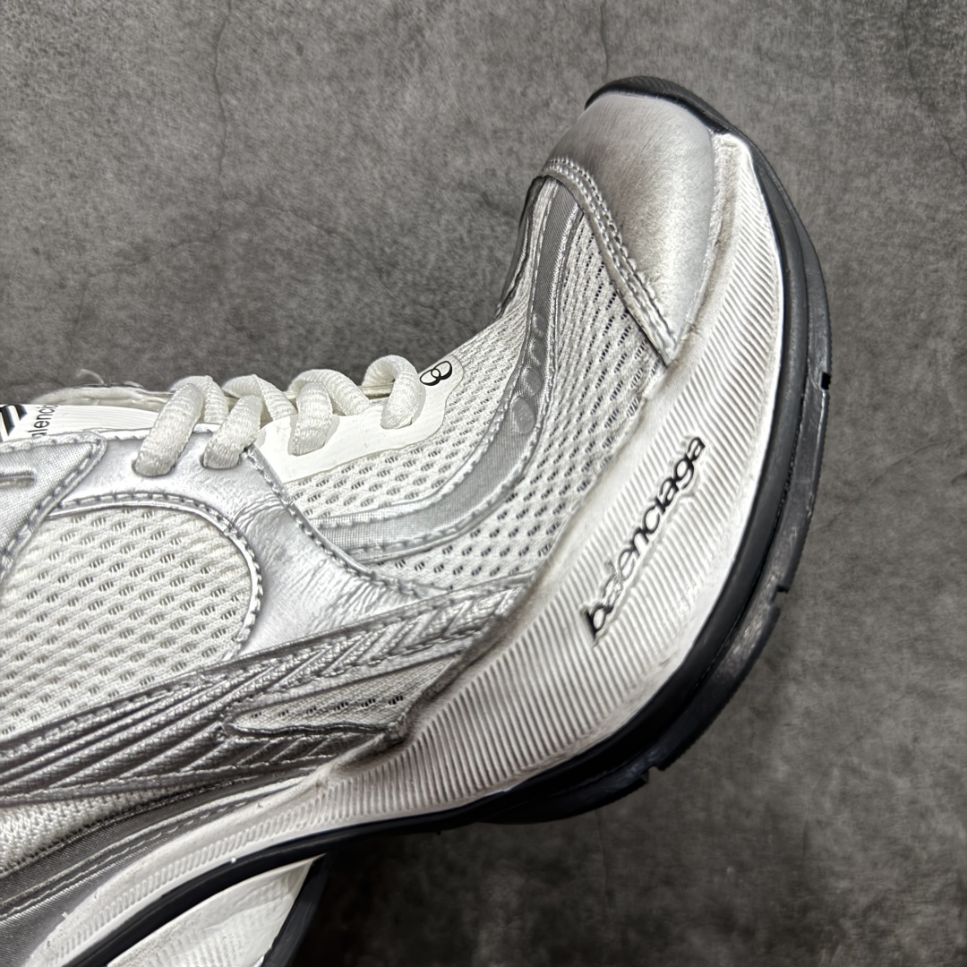 【福利特价】Balenciaga 13代 巴黎世家 CIRCUIT印花圆头网面透气减震低帮 跑步鞋户外功
