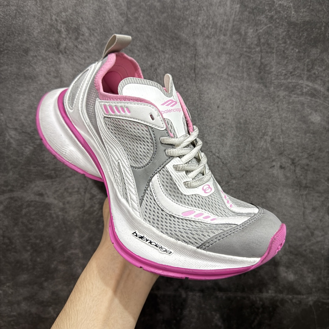 【福利特价】Balenciaga 13代 巴黎世家 CIRCUIT印花圆头网面透气减震低帮 跑步鞋户外功