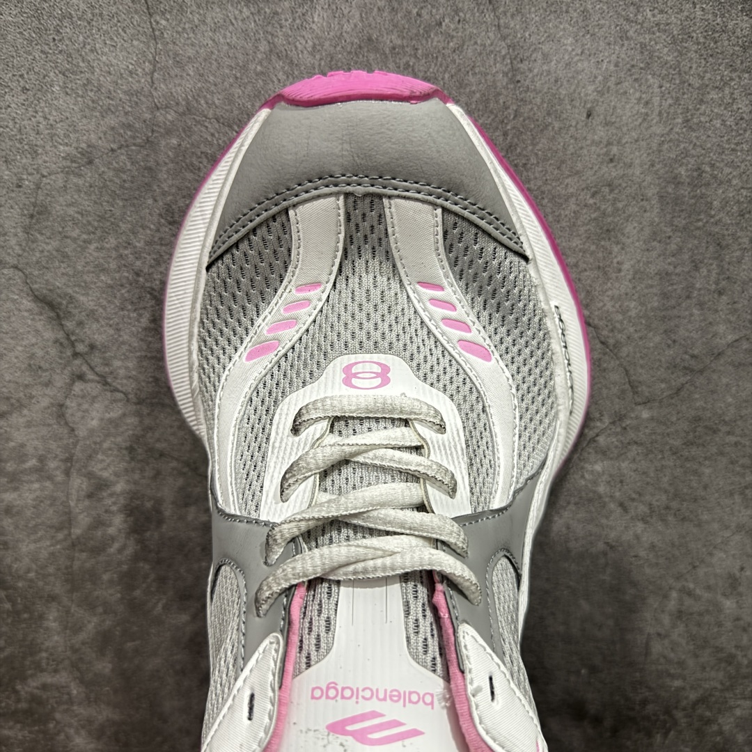 【福利特价】Balenciaga 13代 巴黎世家 CIRCUIT印花圆头网面透气减震低帮 跑步鞋户外功