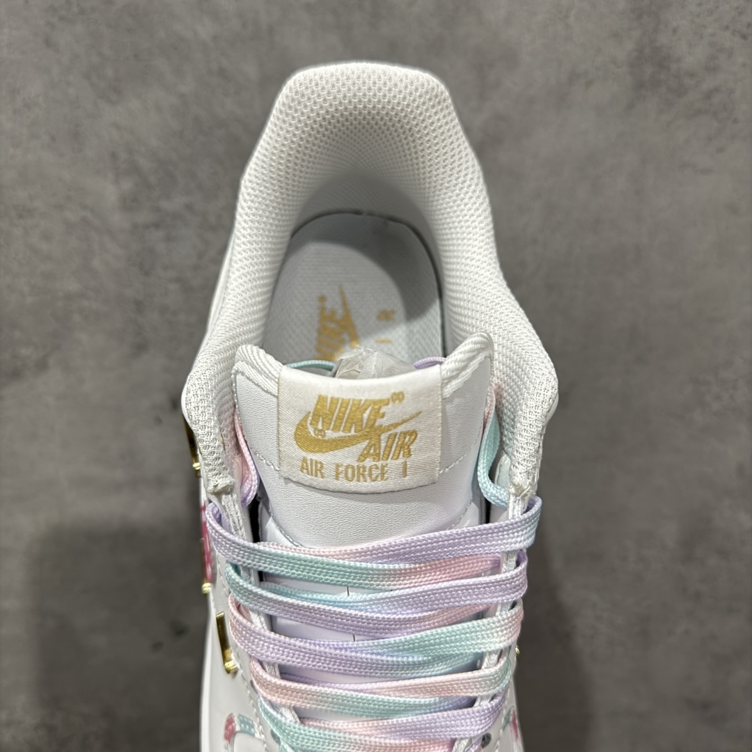 【纯原】Nike Air Force 1 Low’07 四勾彩虹蛋糕 空军一号低帮休闲板鞋 定制皮料 定