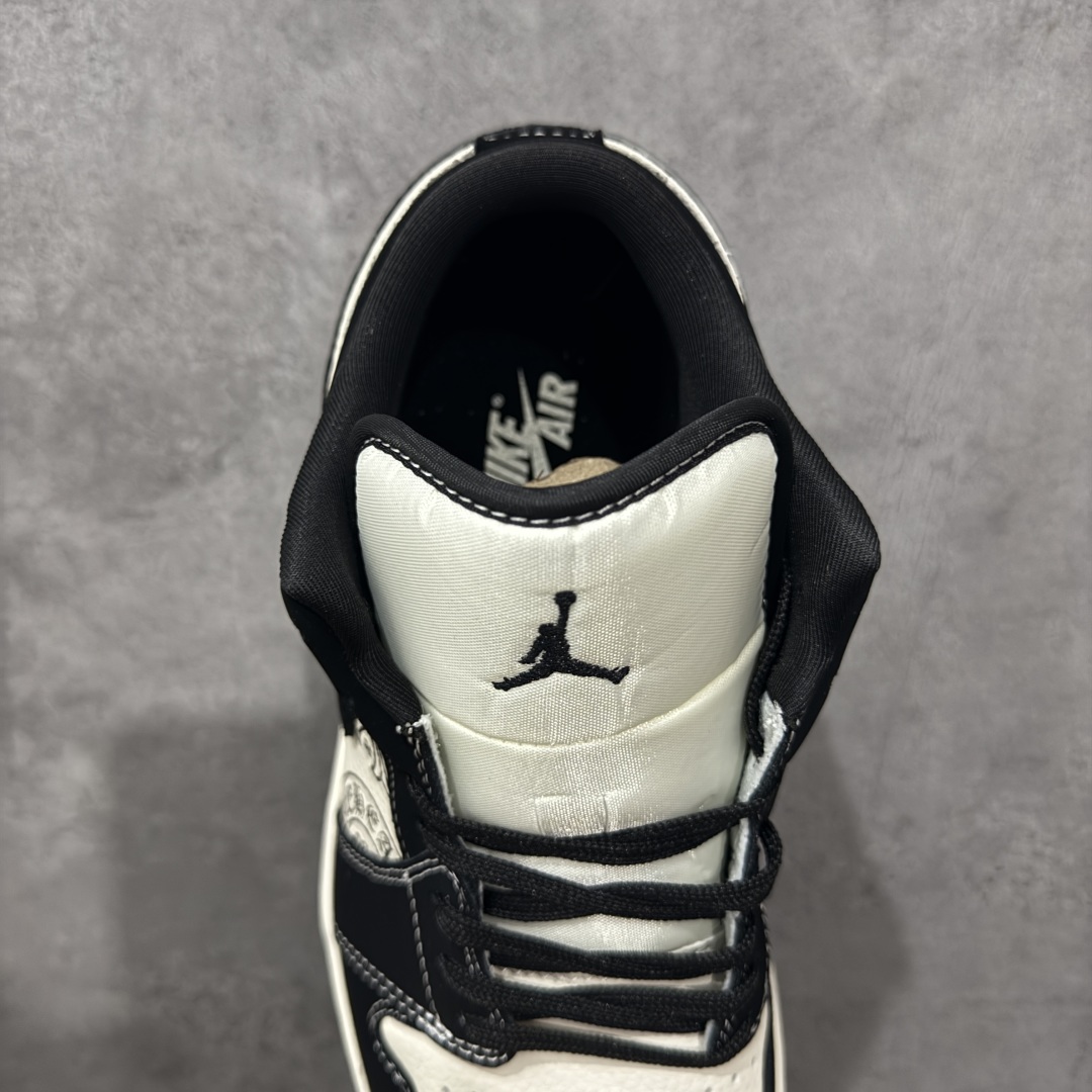 【纯原】Air Jordan 1 Low × Chrome Hearts联名 高端定制 低帮复古篮球鞋#
