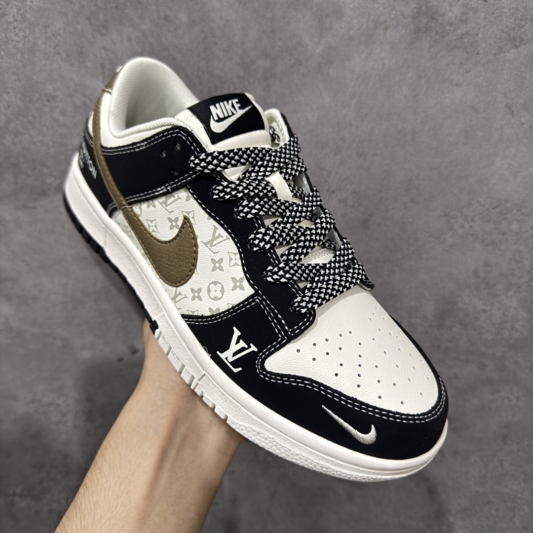 【纯原】Air Jordan 1 Low × LV 联名 高端定制 低帮复古篮球鞋#定制鞋盒 大厂纯原品
