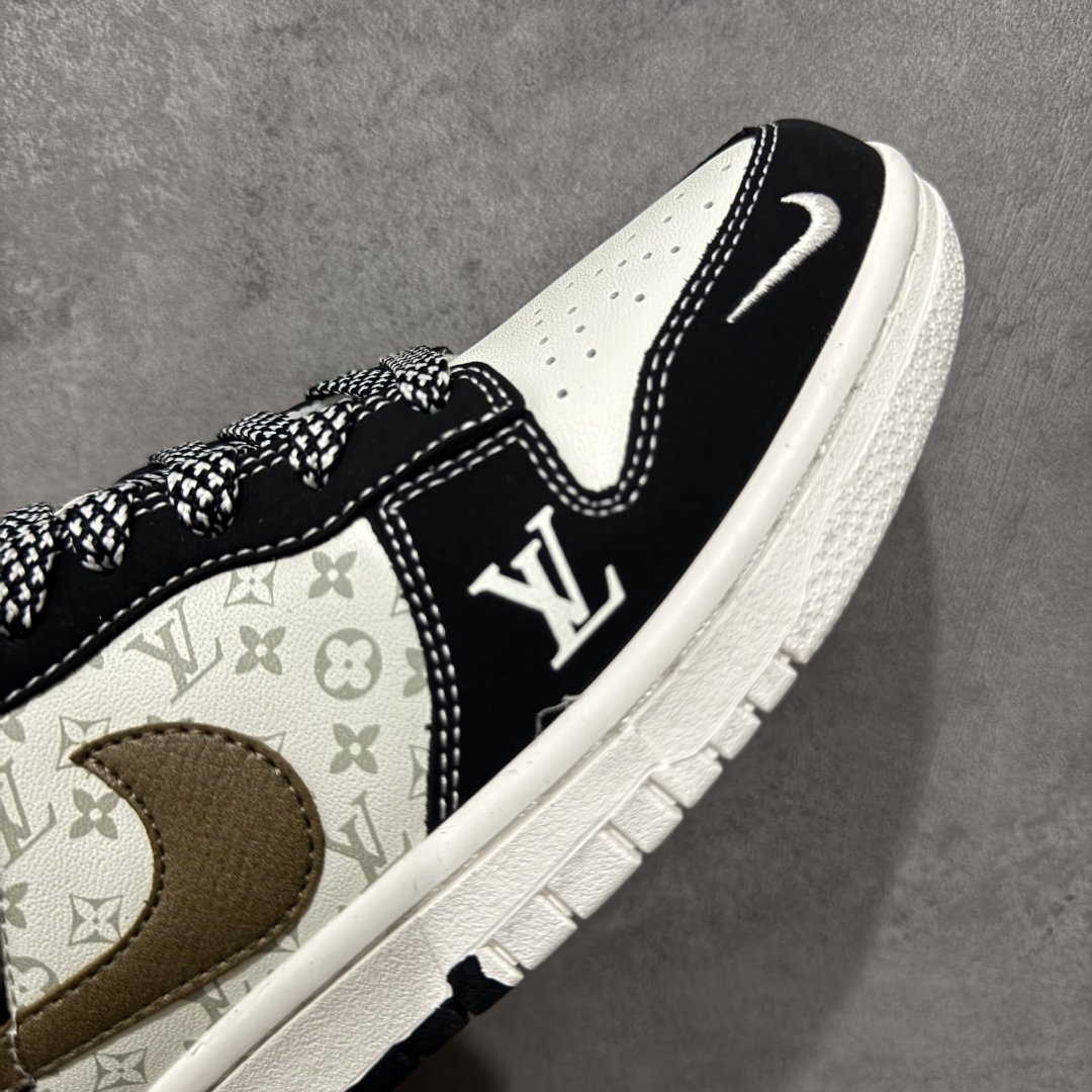 【纯原】Air Jordan 1 Low × LV 联名 高端定制 低帮复古篮球鞋#定制鞋盒 大厂纯原品