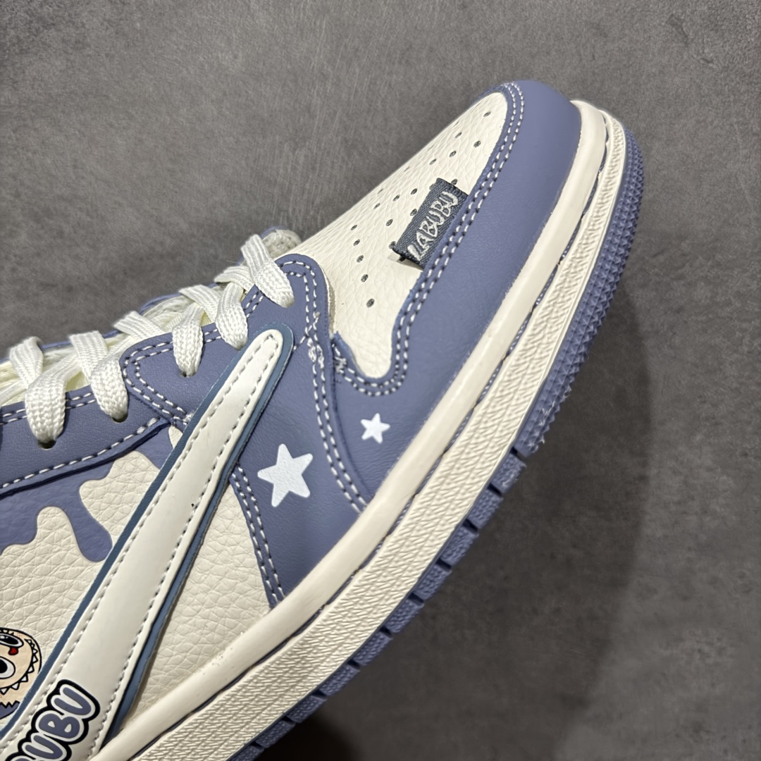 【纯原】Labubu x Travis Scott x Air Jordan 1 Low 拉布布 x A