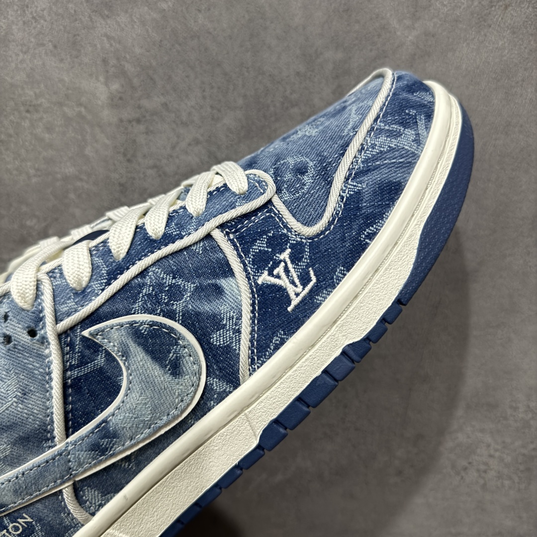 【纯原】Nike SB Dunk Low LV联名 淡蓝牛仔 周年高端定制 低帮休闲板鞋 SC0601-