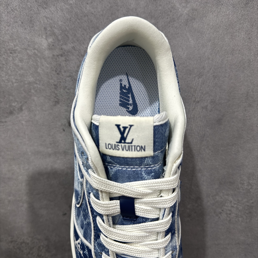 【纯原】Nike SB Dunk Low LV联名 淡蓝牛仔 周年高端定制 低帮休闲板鞋 SC0601-