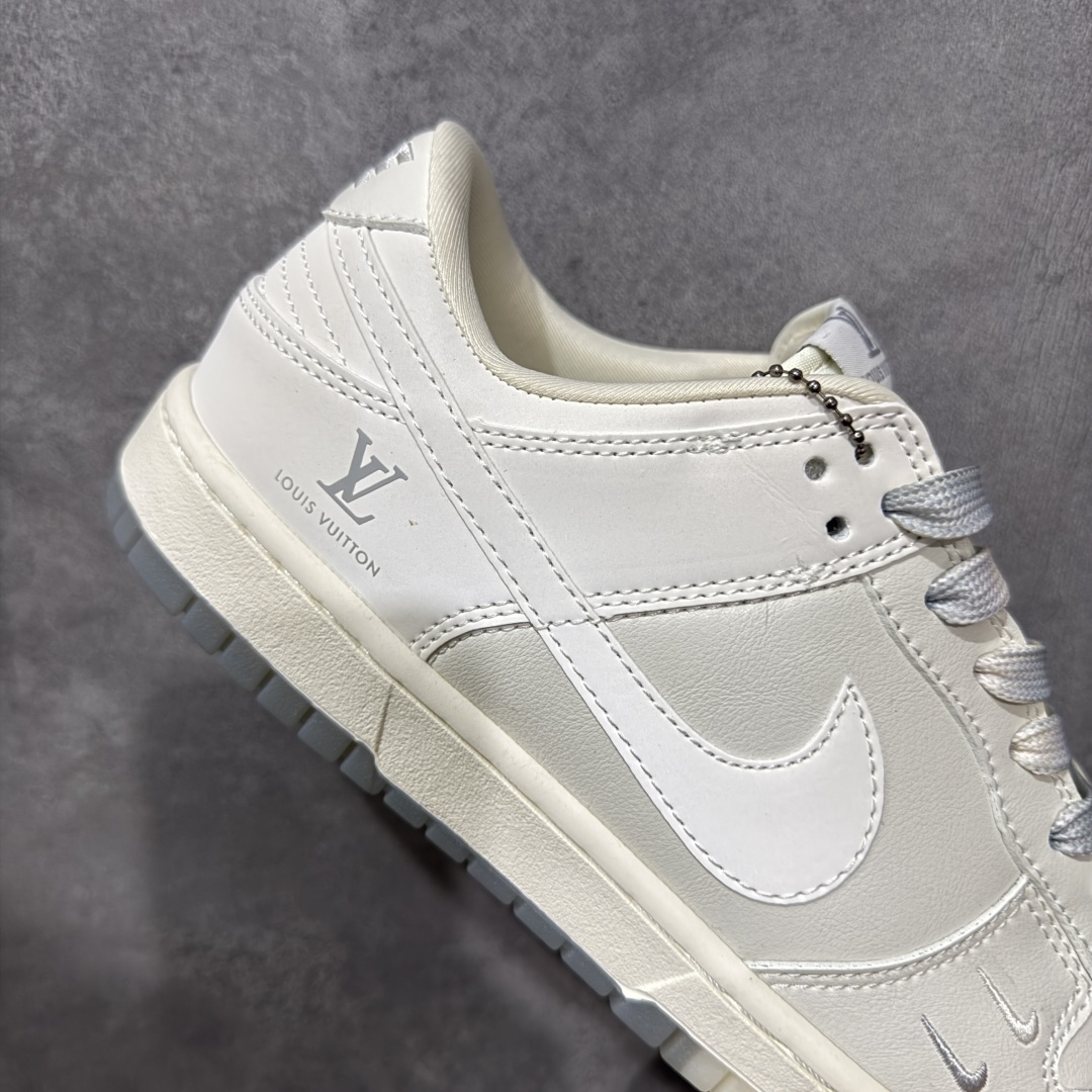 【纯原】Nike SB Dunk Low LV联名 米灰双勾水晶底 周年高端定制 低帮休闲板鞋 XX31