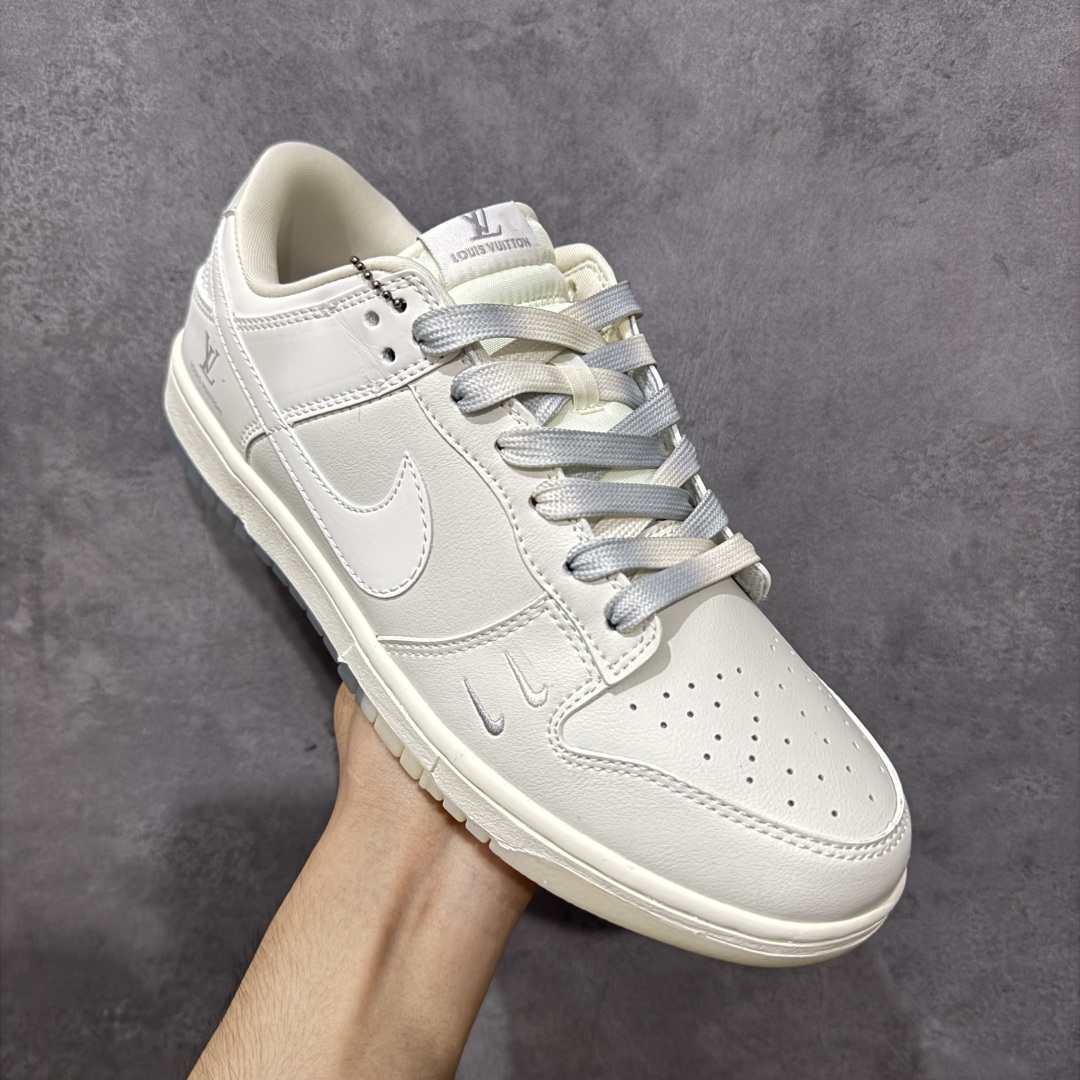 【纯原】Nike SB Dunk Low LV联名 米灰双勾水晶底 周年高端定制 低帮休闲板鞋 XX31