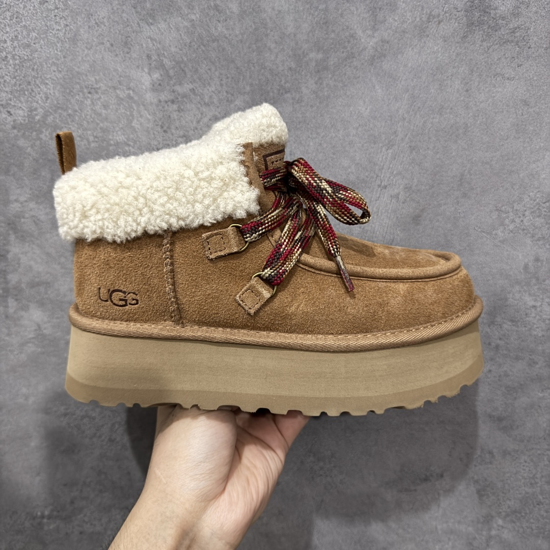 【顶级Y版】UGG 3954 经典秋冬羊皮毛一体雪地靴 芙卡拉 桑坡大厂直供 拒绝高利润 区别杀猪版本 隆丰A级澳洲进口羊皮毛一体 完全遵循ZP工艺流程 代工厂原厂版师 秉承无原鞋不开发选择 注重每一处细节 市面最正版型 TREADLITE\