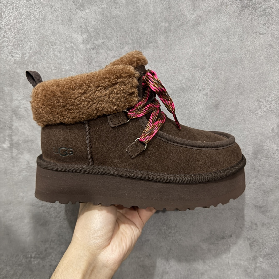 【顶级Y版】UGG 3954 经典秋冬羊皮毛一体雪地靴 芙卡拉 桑坡大厂直供 拒绝高利润 区别杀猪版本 隆丰A级澳洲进口羊皮毛一体 完全遵循ZP工艺流程 代工厂原厂版师 秉承无原鞋不开发选择 注重每一处细节 市面最正版型 TREADLITE\