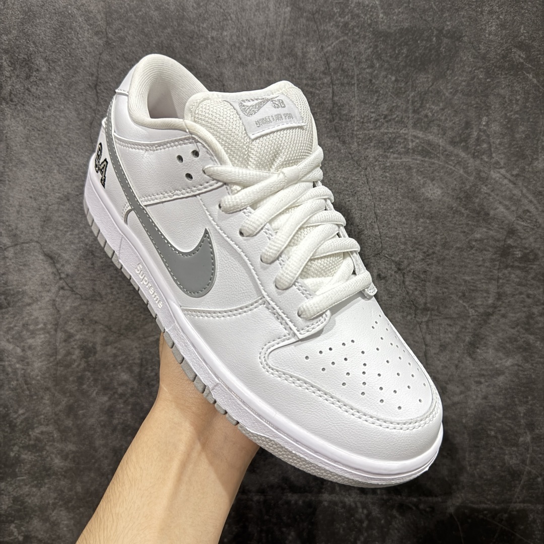 【纯原】Supreme x NK Dunk SB DUNK LOW PRO OG QS 联名白色 HQ8