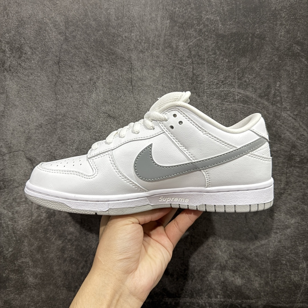 【纯原】Supreme x NK Dunk SB DUNK LOW PRO OG QS 联名白色 HQ8