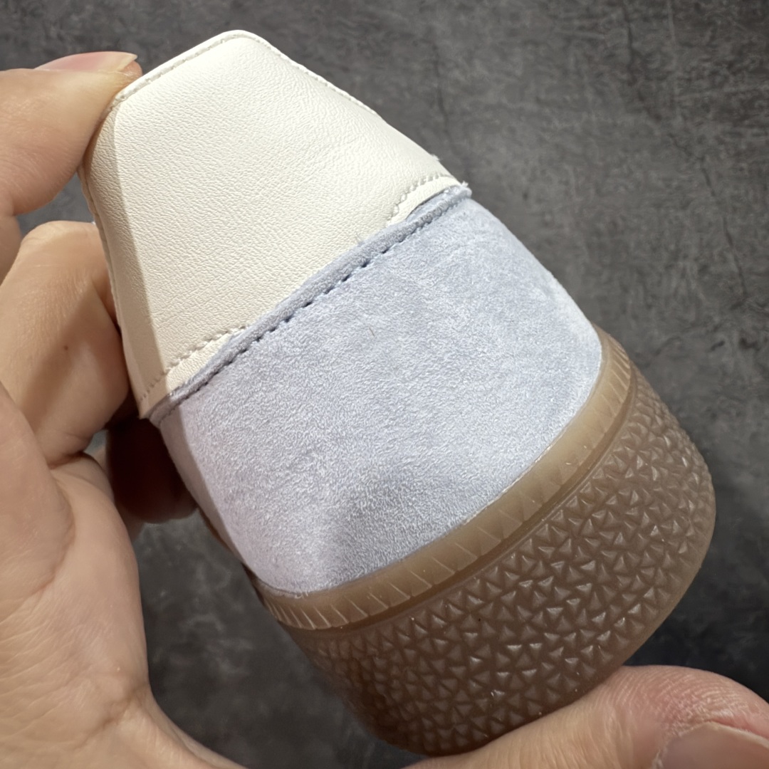 图片[2]-【XC纯原版】Adidas Handball Spezial 阿迪达斯经典款牛皮复古休闲板鞋 蓝白生胶 KI5933 原厂原档案开发出品 皮料切割干净无任何毛边 鞋型细节完美 超高清洁度 原材料打 市场第一梯队版本 尺码：35 36 36.5 37 38 38.5 39 40 40.5 41 42 42.5 43 44 44.5 45-选品中心