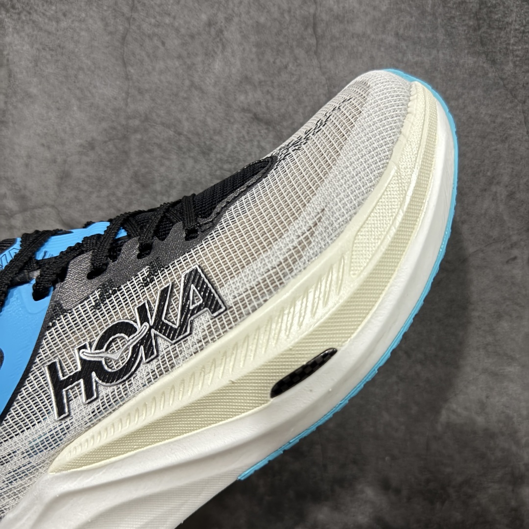 【顶级真碳版】HOKA U Rocket X 3 新一代旗舰竞速运动跑鞋 中底全掌碳板 泡棉科技超软弹效