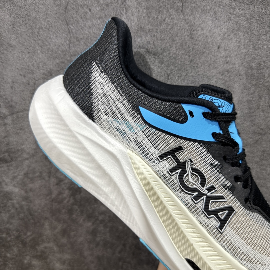 【顶级真碳版】HOKA U Rocket X 3 新一代旗舰竞速运动跑鞋 中底全掌碳板 泡棉科技超软弹效
