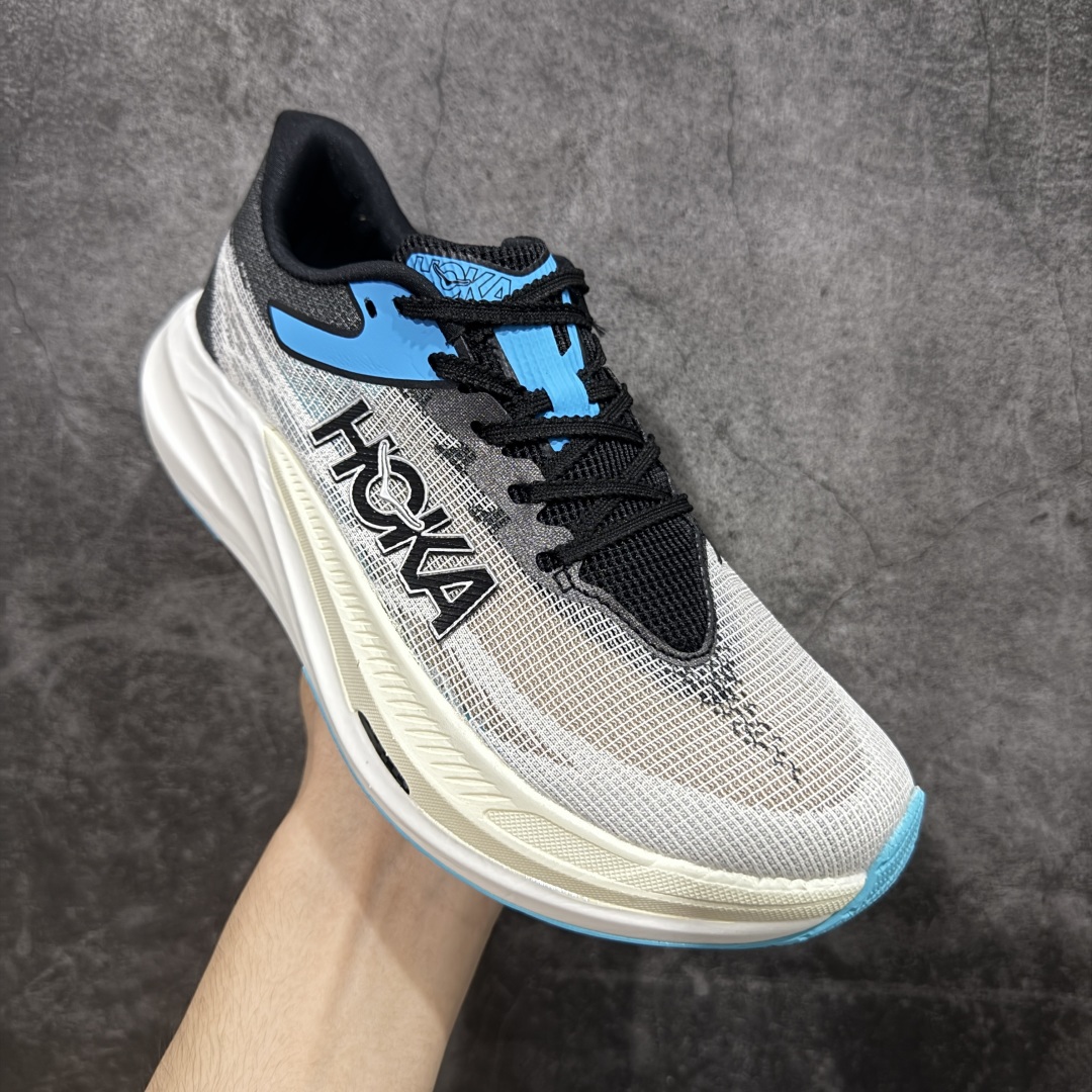 【顶级真碳版】HOKA U Rocket X 3 新一代旗舰竞速运动跑鞋 中底全掌碳板 泡棉科技超软弹效