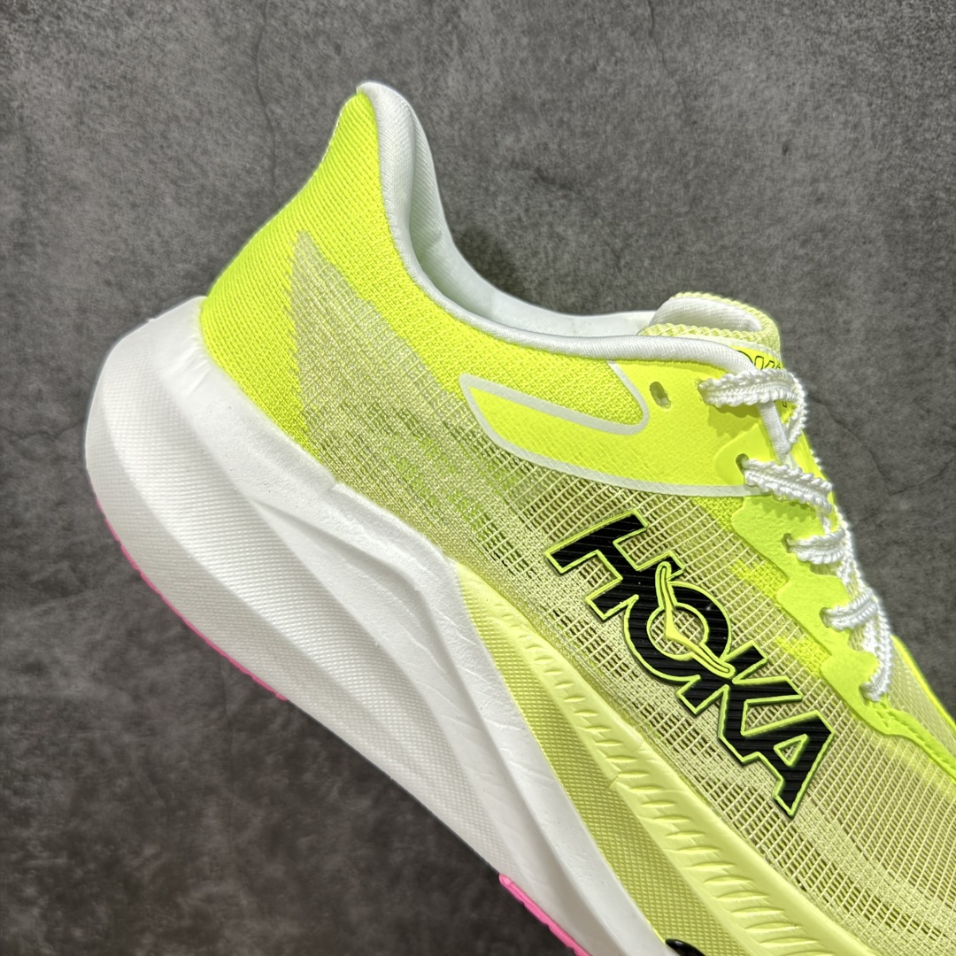 【顶级真碳版】HOKA U Rocket X 3 新一代旗舰竞速运动跑鞋 中底全掌碳板 泡棉科技超软弹效
