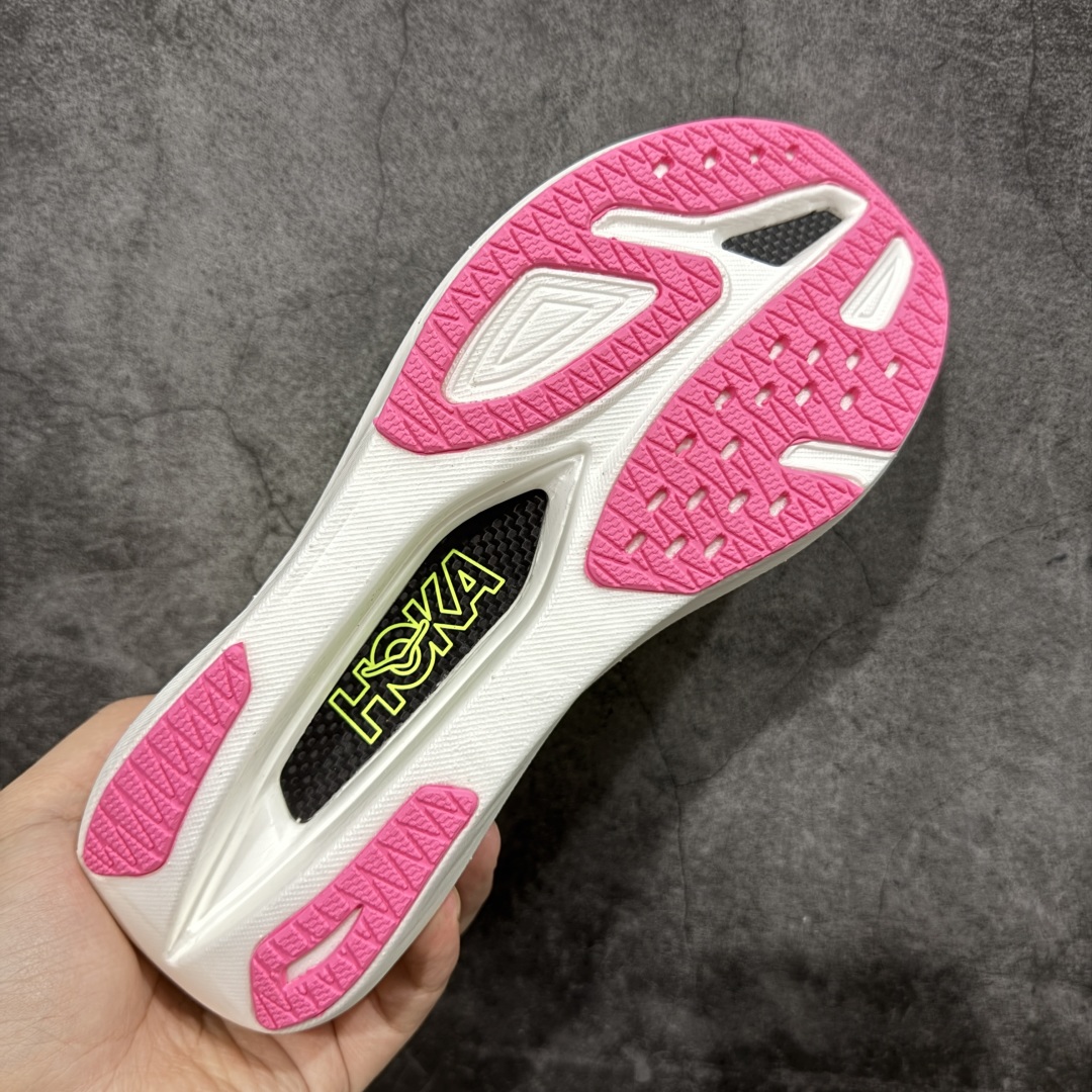 【顶级真碳版】HOKA U Rocket X 3 新一代旗舰竞速运动跑鞋 中底全掌碳板 泡棉科技超软弹效