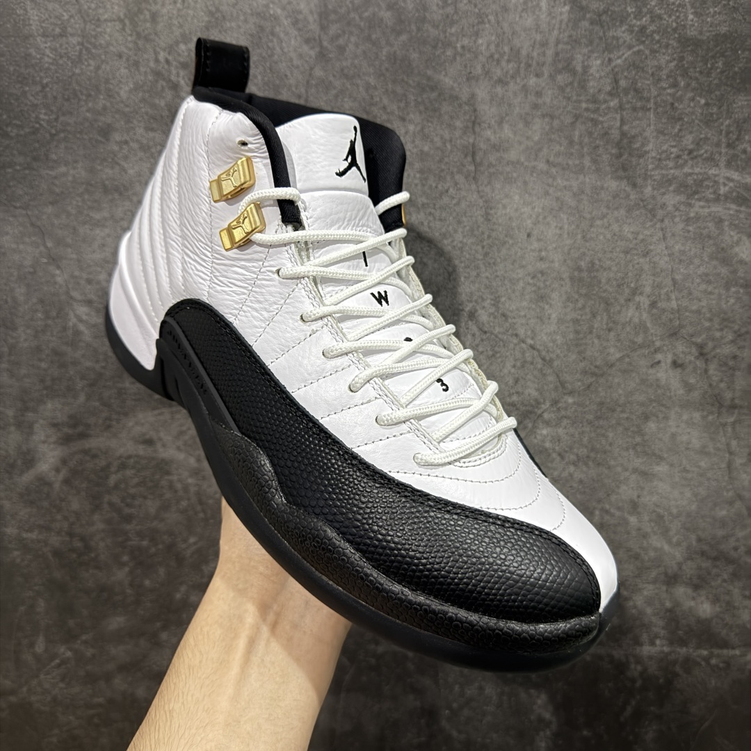 Air Jordan AJ12 Retro 潮流 中帮 复古篮球鞋 金扣2025版 CT8013-117