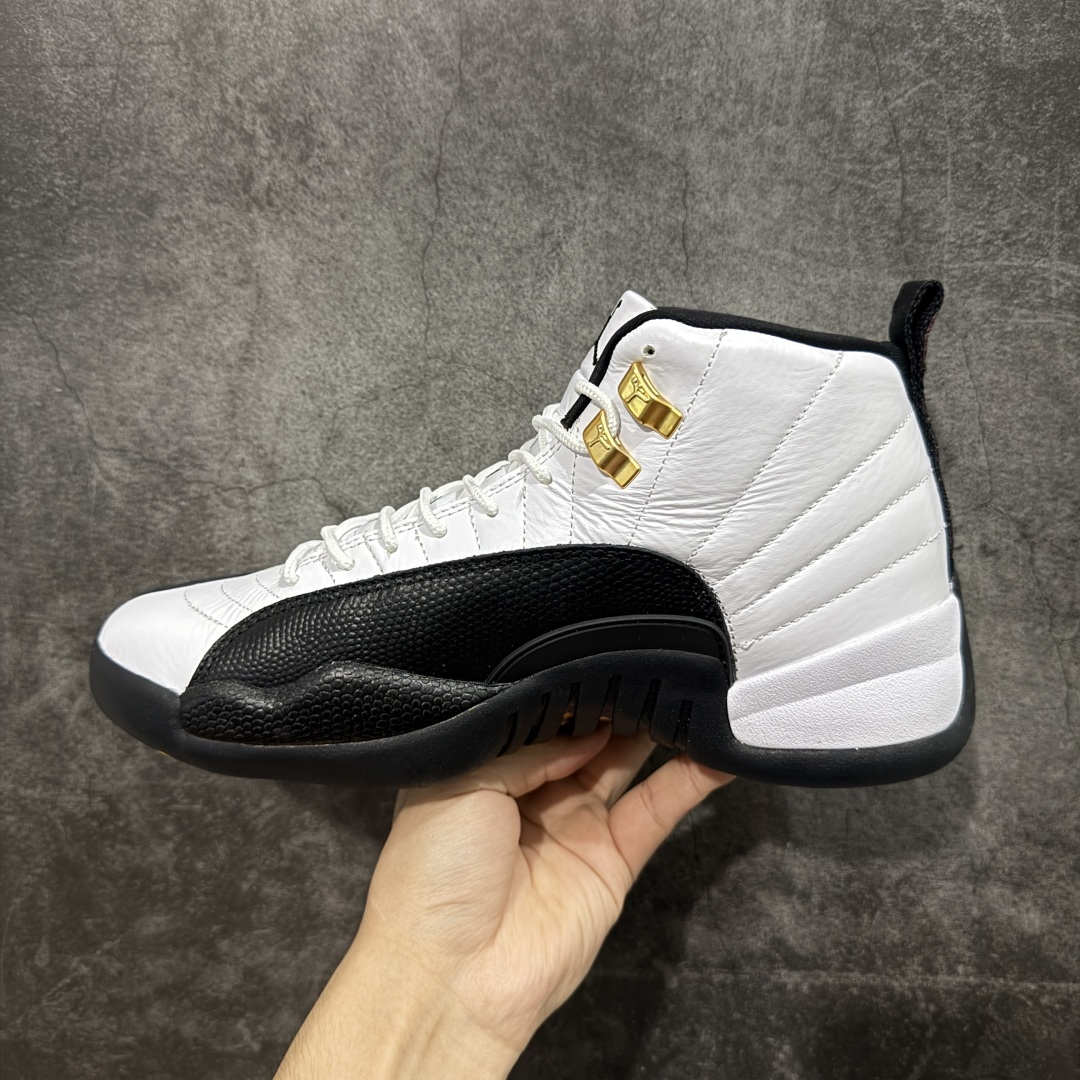Air Jordan AJ12 Retro 潮流 中帮 复古篮球鞋 金扣2025版 CT8013-117