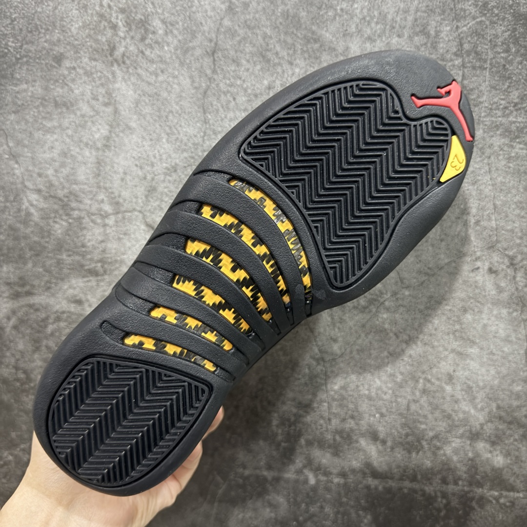 Air Jordan AJ12 Retro 潮流 中帮 复古篮球鞋 金扣2025版 CT8013-117