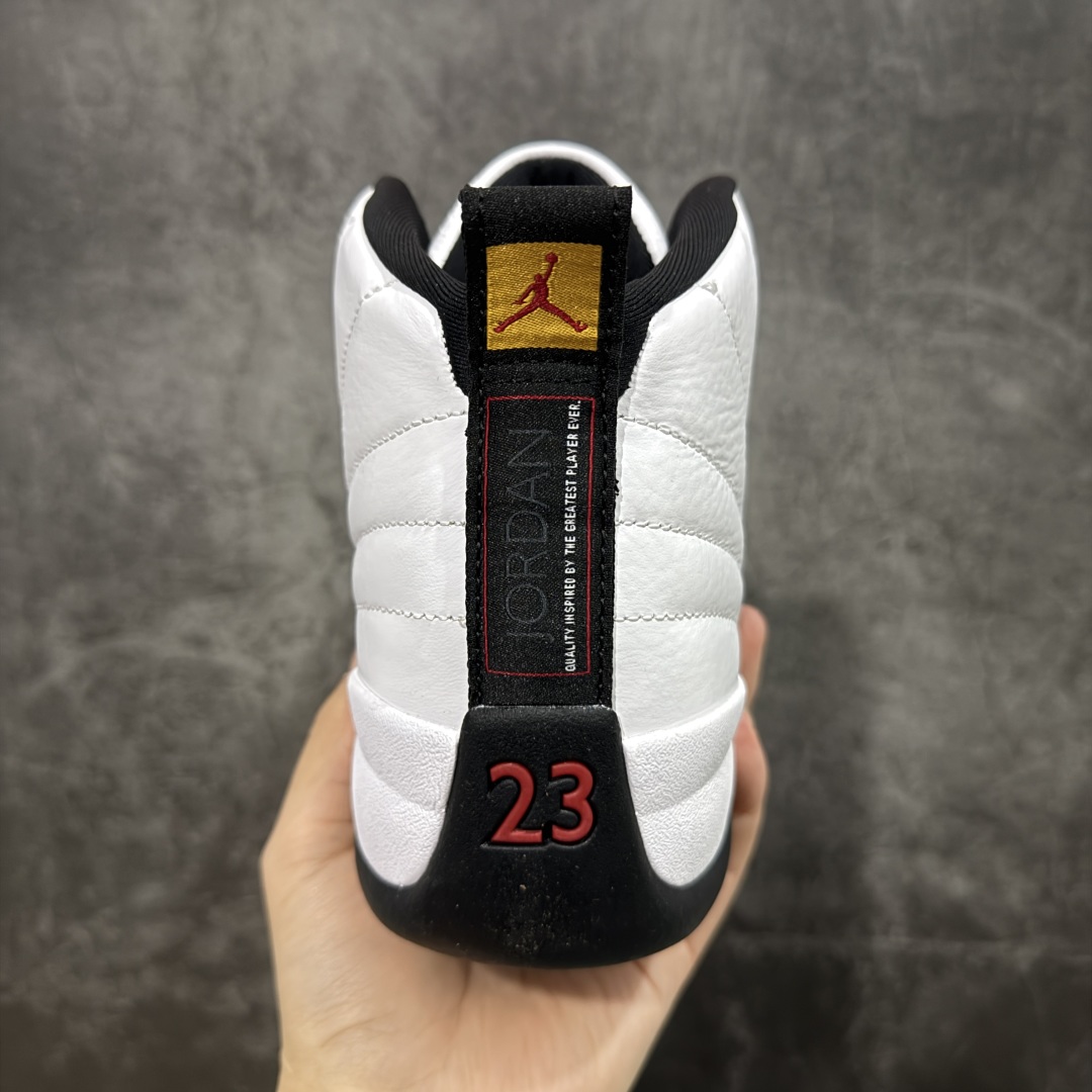 Air Jordan AJ12 Retro 潮流 中帮 复古篮球鞋 金扣2025版 CT8013-117