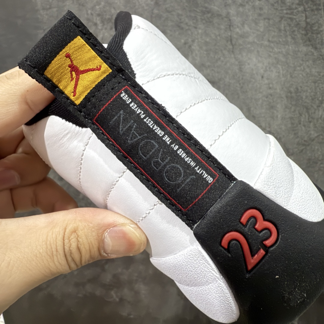 Air Jordan AJ12 Retro 潮流 中帮 复古篮球鞋 金扣2025版 CT8013-117