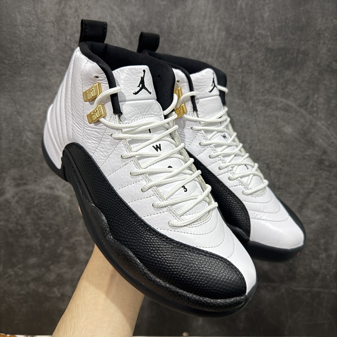 Air Jordan AJ12 Retro 潮流 中帮 复古篮球鞋 金扣2025版 CT8013-117