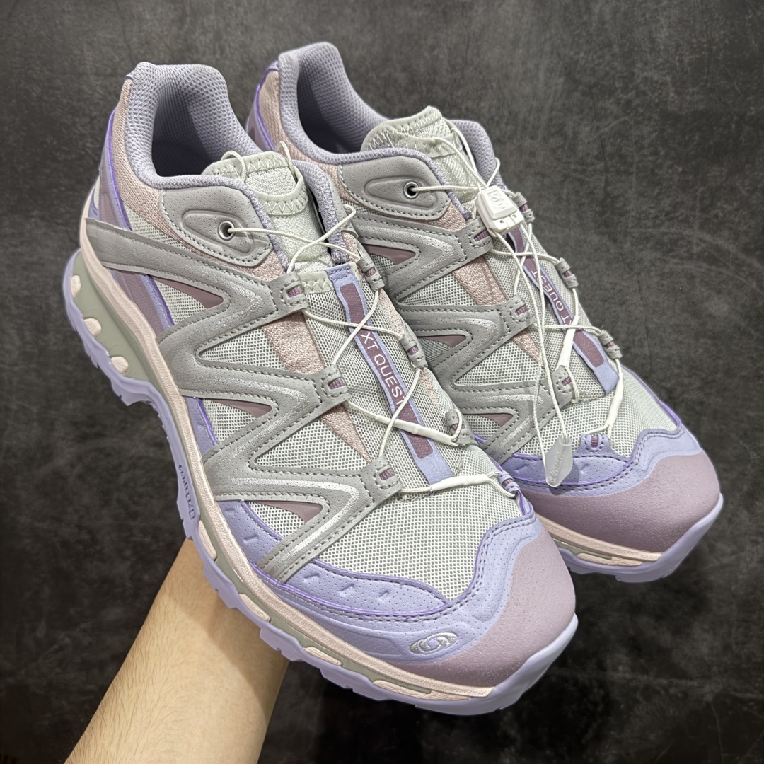 【巅峰升级版】Salomon XT-QUEST ADV 萨洛蒙情侣款户外机能鞋 491259 全新工厂出品 升级品质 全鞋改进为原厂一致材料打造 全新修长鞋型 版型正 全新玻璃冲刀 清洁度提升 中底带数字钢印 网面与鞋头材料校对一致无色差 鞋盒同步原版牛皮纸鞋盒 鞋头处添加☯️太极标 细节多次修改校正 坚持同步原版无差别 终端优势供应 尺码:36 36.5 37.5 38 38.5 39 40 40.5 41 42 42.5 43 44 44.5 45 46-选品中心