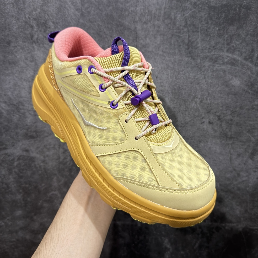 图片[3]-【公司级】HOKA ONE ONE Bondi B3 LS 运动舒适低帮跑步鞋 男女同款 高品质 原材料开发 邦代鞋头采用牛皮革材质 网面是MONO 纱材质 ，里面是蜂窝煤透气网眼定型。后跟设计采用皮革双缝线 ，HOKA经典的厚底设计。 鞋底采用EVA板材发泡 脚感舒适 减震耐磨透气跑步运动鞋 尺码 36 36.5 37.5 38 38.5 39 40 40.5 41 42 42.5 43 44 44.5 45 46 47-选品中心