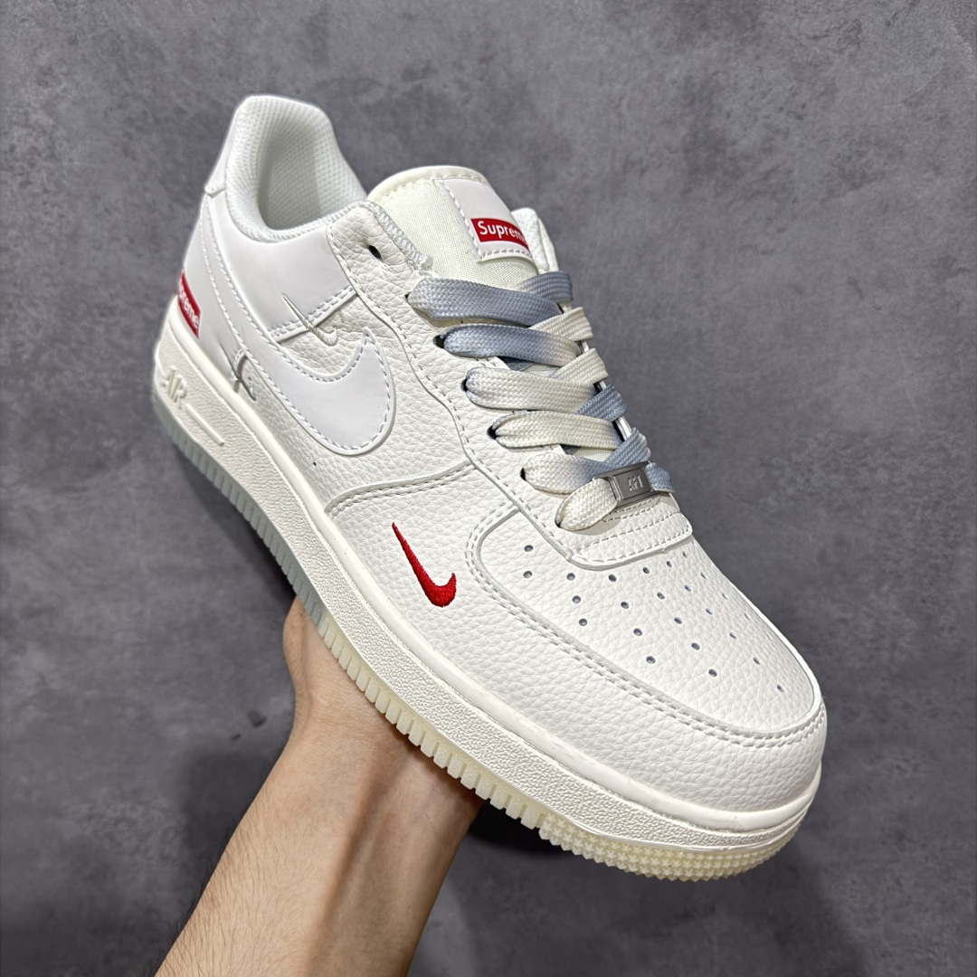 定制版Supreme x Nike Air Force 1 Low Sup x 耐克 空军一号 低帮 米白灰 鞋 XX3168-178