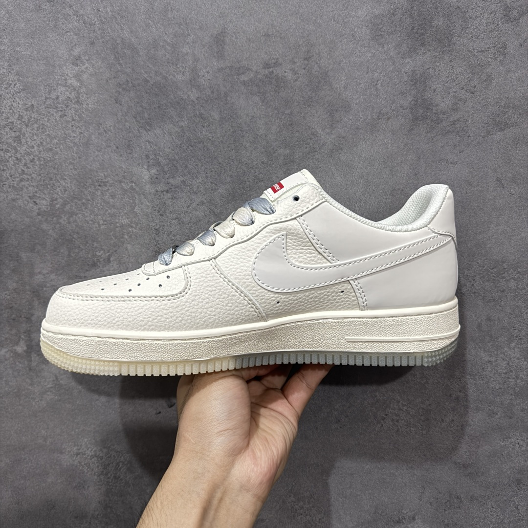 定制版Supreme x Nike Air Force 1 Low Sup x 耐克 空军一号 低帮 米白灰 鞋 XX3168-178