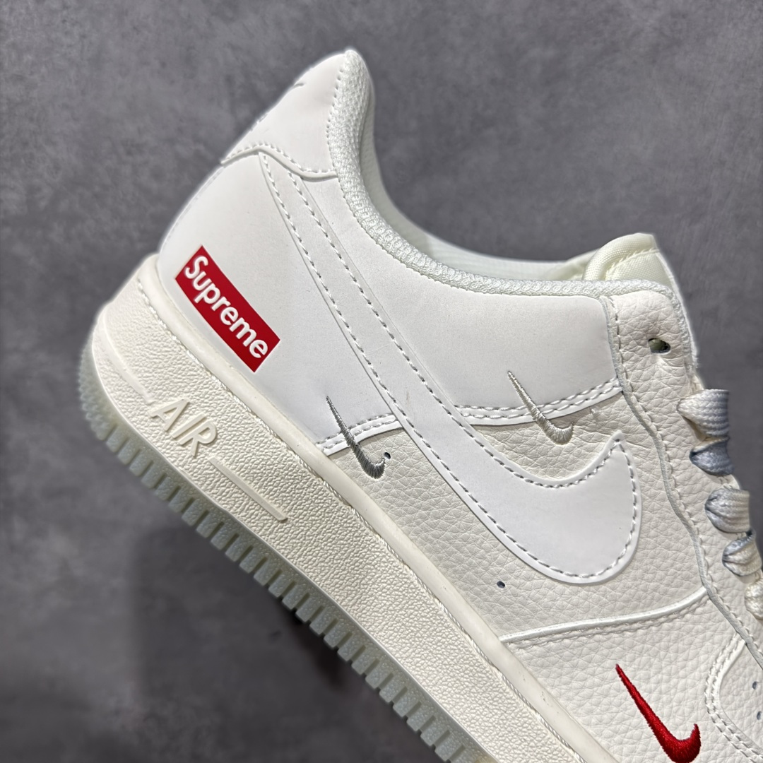 定制版Supreme x Nike Air Force 1 Low Sup x 耐克 空军一号 低帮 米白灰 鞋 XX3168-178