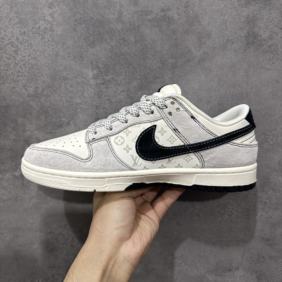 图片[2]-【定制版】Nike SB Dunk Low LV联名 涂鸦双拼 周年高端定制 低帮休闲板鞋  #定制鞋盒 大厂纯原品质出货 超高清洁度 皮料切割干净无任何毛边 细节完美 货号：CX5050-Y01  尺码：36 36.5 37.5 38 38.5 39 40 40.5 41 42 42.5 43 44 44.5 45-选品中心