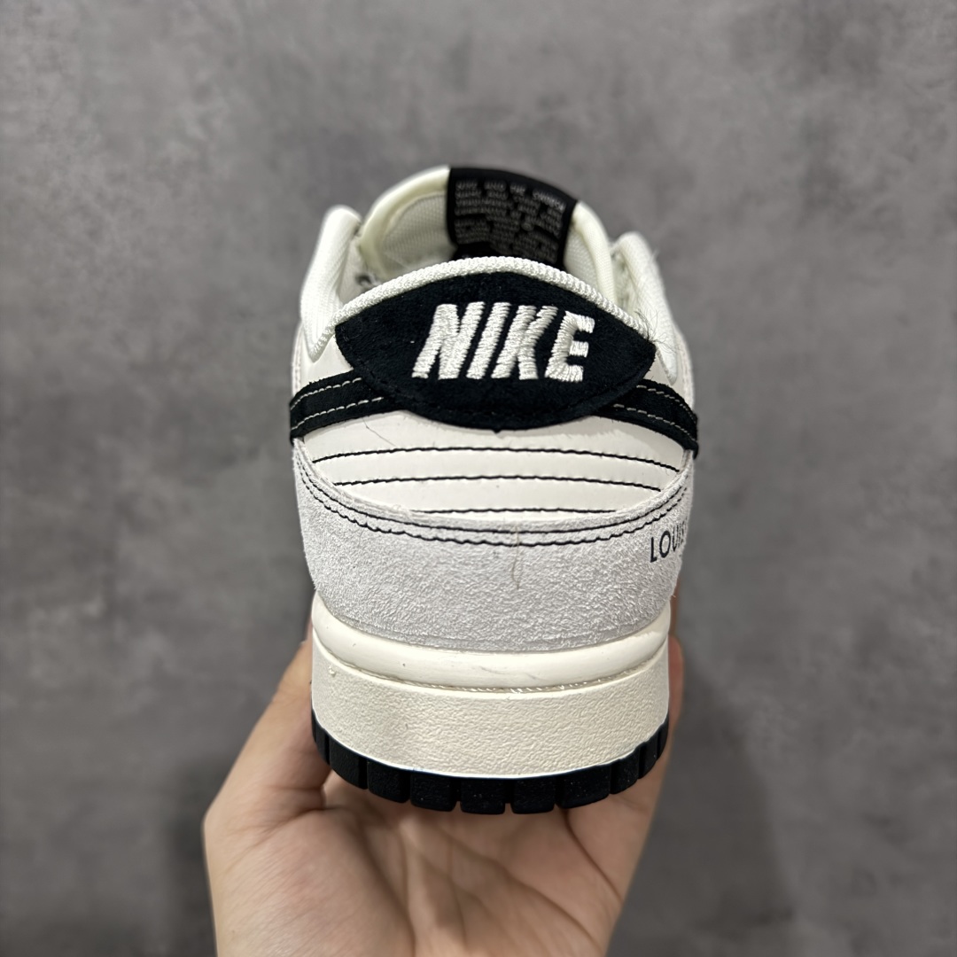 图片[4]-【定制版】Nike SB Dunk Low LV联名 涂鸦双拼 周年高端定制 低帮休闲板鞋  #定制鞋盒 大厂纯原品质出货 超高清洁度 皮料切割干净无任何毛边 细节完美 货号：CX5050-Y01  尺码：36 36.5 37.5 38 38.5 39 40 40.5 41 42 42.5 43 44 44.5 45-选品中心