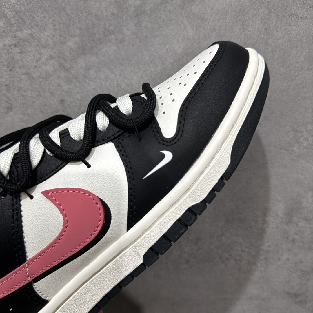 图片[6]-【YC版】Nike Dunk Low 黑莓粉黛 黑粉 当极简黑白遇见悸动粉黛，经典轮廓化身甜酷宣言，一抹温柔粉黛跃上Swoosh，如黑莓丛中绽开的绯色浪漫，甜酷交织，瞬间点亮视觉焦点。侧身「Remake」铭刻叛逆诗意，让经典重生为专属你的风格符号。从晨间咖啡馆到霓虹夜街头，以脚步书写浪漫叙事，穿搭自显高级存在感。 货号：BP0518-093 尺码：35.5 36 36.5 37.5 38 38.5 39 40 编码：HXSB310320-选品中心